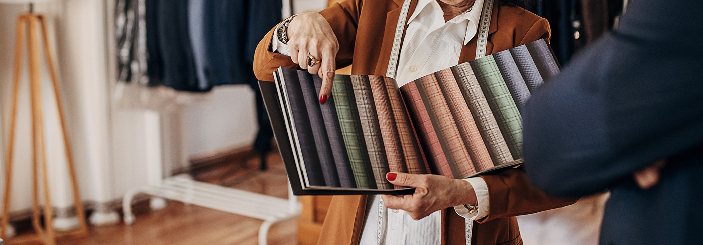Luxury tailoring consultation